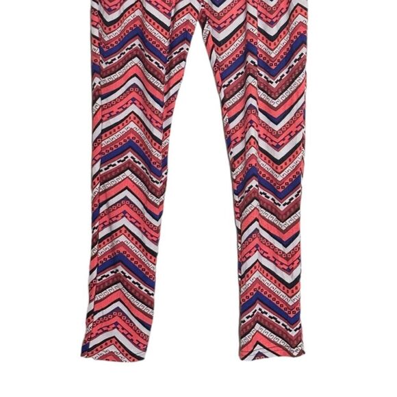 Boutique Chevron Soft Loungewear Pants NWT Colorful Dopamine Print Size M/L - Picture 6 of 9